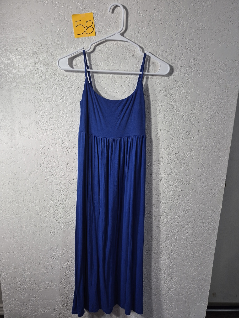 Old Navy Womens Fit & Flare Blue Dress - SMALL